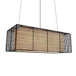 Kai Rectangular Hanging Pendant Lamp