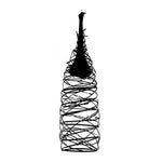 Forged Swirl Cocoon Hanging Pendant Lamp