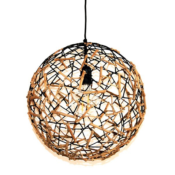 Kris Kros Round Hanging Pendant Lamp – Hermon Hermon Lighting